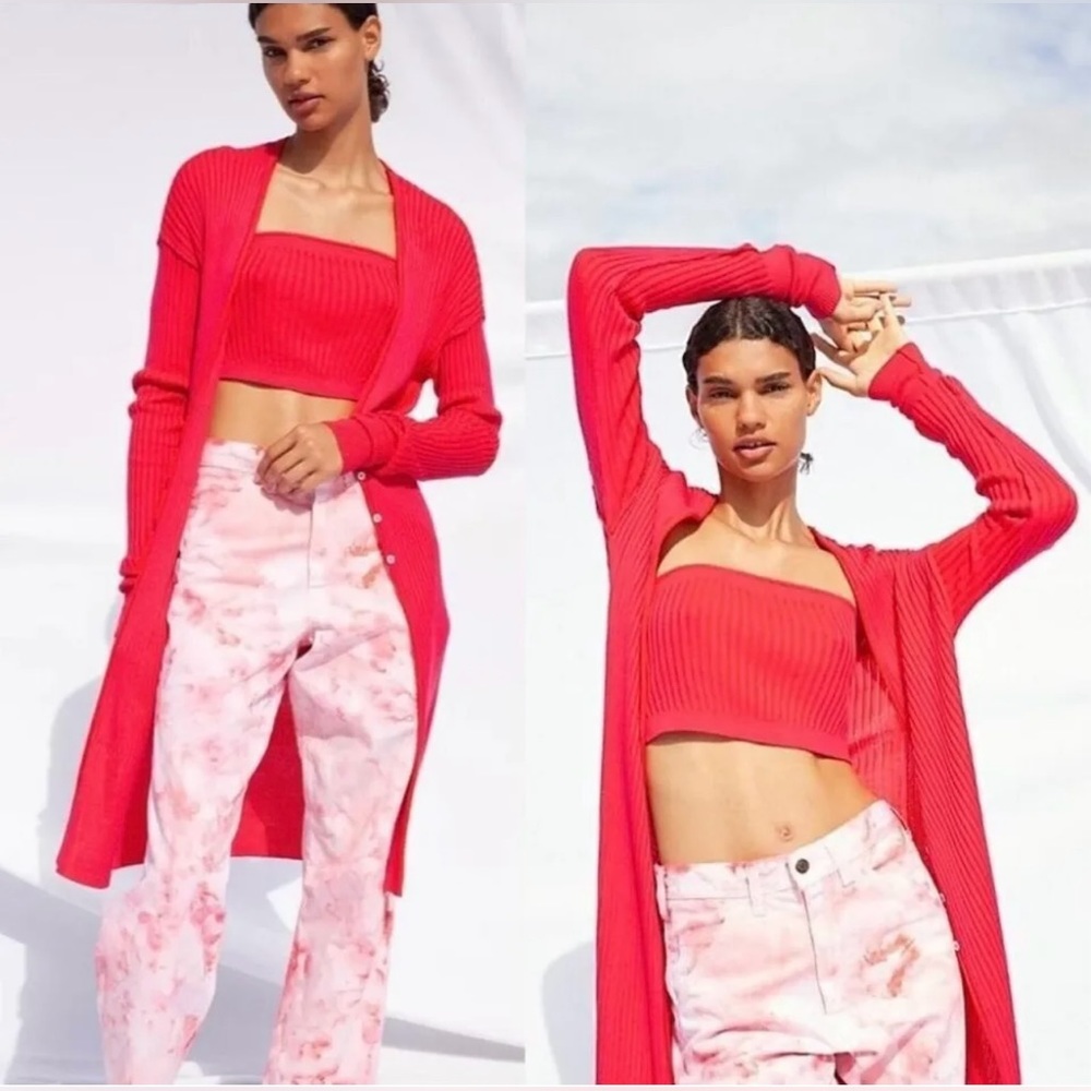 Free People Carly Cardi Set - Picture 1 of 12